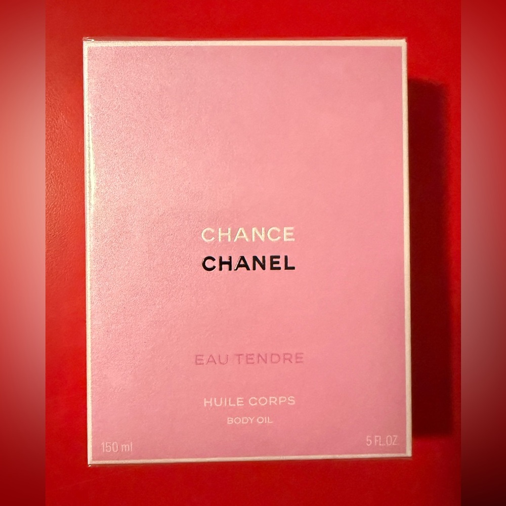 CHANEL Chance Eau Tendre Body Oil — Pink Box